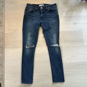 DL1961 Emma Power Legging Distressed Skinny Jeans Size 29